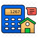 Property Calculation Estate Calculation Arithmetic Icon