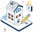 Property Certificate Real Estate Home Agreement Icon