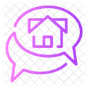 Property Chatting Home Chat Property Chat Icon