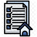 Property Checklist  Icon
