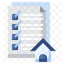 Property Checklist  Icon
