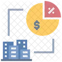 Property Commission Commission Percent Icon