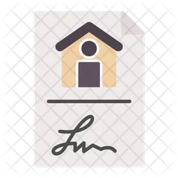 Property Contract  Icon