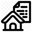 Property Contract Lease Deed Icon
