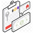Property Papers Property Contract Estate Agreement Icon