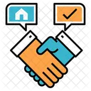 Deal Agreemnt Shakehand Icon