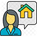 Property Dealer Estate Agent House Icon