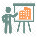 Property Developer Construction Architecture Icon