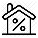 Price Percentage Home Icon