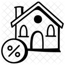 Home Discount Real Estate Discount Property Discount Icon