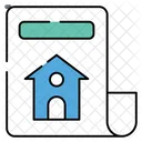 Property Paper Property Document Real Estate Paper Icon