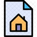 Property Document Agreement Contract Icon