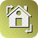 Property Exchange Home Exchange Real Estate Icon