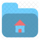 Folder House Project Icon