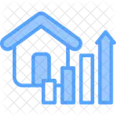 Property Growth Growth Analysis Icon