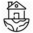 Property Land Home House Icon