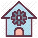 Gear Settings House Icon