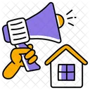 Property Marketing Investment Money Icon