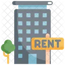 Condominium Rent Real Icon