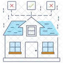Choose Home House Selection Relocation Icon