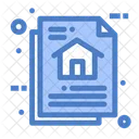 Property Paper Property Document Home Paper Icon