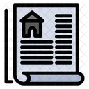 Property Paper Home Document House Document Icon