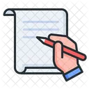 Property Paper Agreement Paper Contract Icon