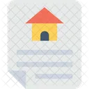Property Paper Mortgage Icon