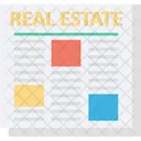 Property Papers Mortgage Real Estate Icon