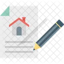 Property Contract Estate Agreement Icon