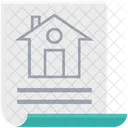 Property Papers Property Contract Real Estate Icon