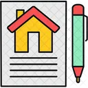 Property Papers House Contract Property Contract Icon