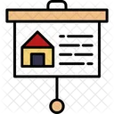 Property Presentation Business House Icon