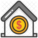 Property Mortgage Value Icon