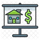 Property Money Presentation Icon