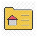 Property Record Property Folder Property Document Icon