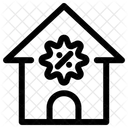 Percent House Estate Icon