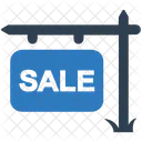 Property sale sign  Icon