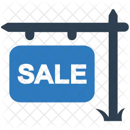 Property sale sign  Icon