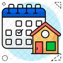 Property Schedule Real Estate Schedule Planner Icon