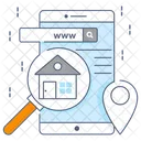 Search Building Property Search House Search Icon