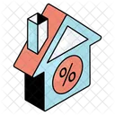Property Tax Property Discount Home Tax Icon