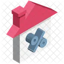 Home Percentage Sign Property Value Icon