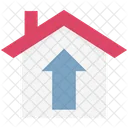 Property Value Price Increasing Building Icon