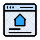 Property Webpage Online Property Online Icon