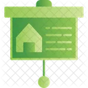 Property Presentation Business House Icon