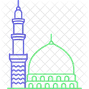 Prophetenkuppel Arabische Islamische Symbol