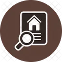 Busqueda De Propiedades Icono