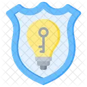 Propiedad Intelectual Seguridad Marca Registrada Icono