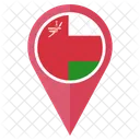 Oman Bandera Icono